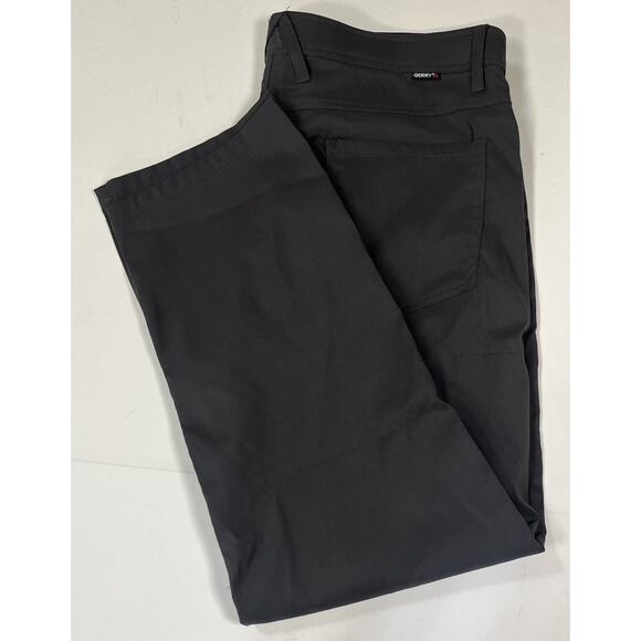 Gerry Pants Men 40x30 Gray Stretch Nylon Hiking Travel Outdoor Straight Fit NEW - Picture 7 of 7
